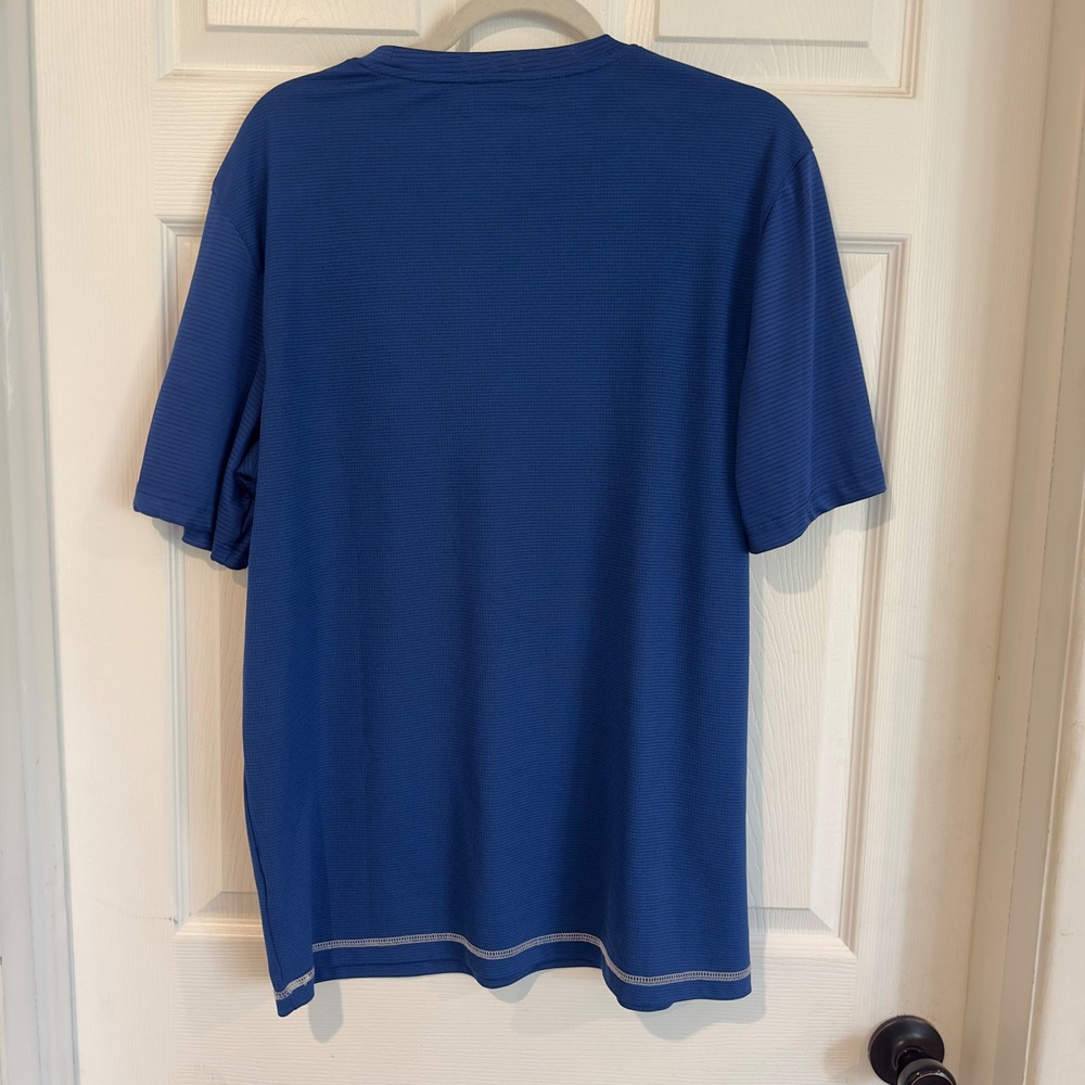 NFL Team Apparel Indianapolis Colts Blue Performance Shirt Mens Large TX3 Cool - Picture 5 of 5
